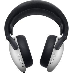 Auriculares gaming dell tri - mode inalambrico blanco