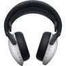 Auriculares gaming dell tri - mode inalambrico blanco