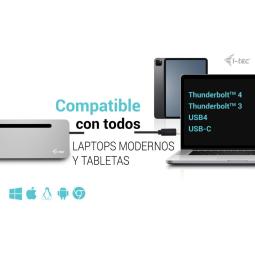 Docking station i - tec usb tipo c 12 en 1 + cargador 100w