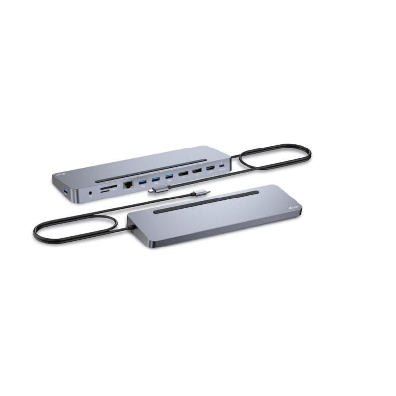 Docking station i - tec usb tipo c 12 en 1 + cargador 100w