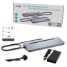 Docking station i - tec usb tipo c 12 en 1 + cargador 100w