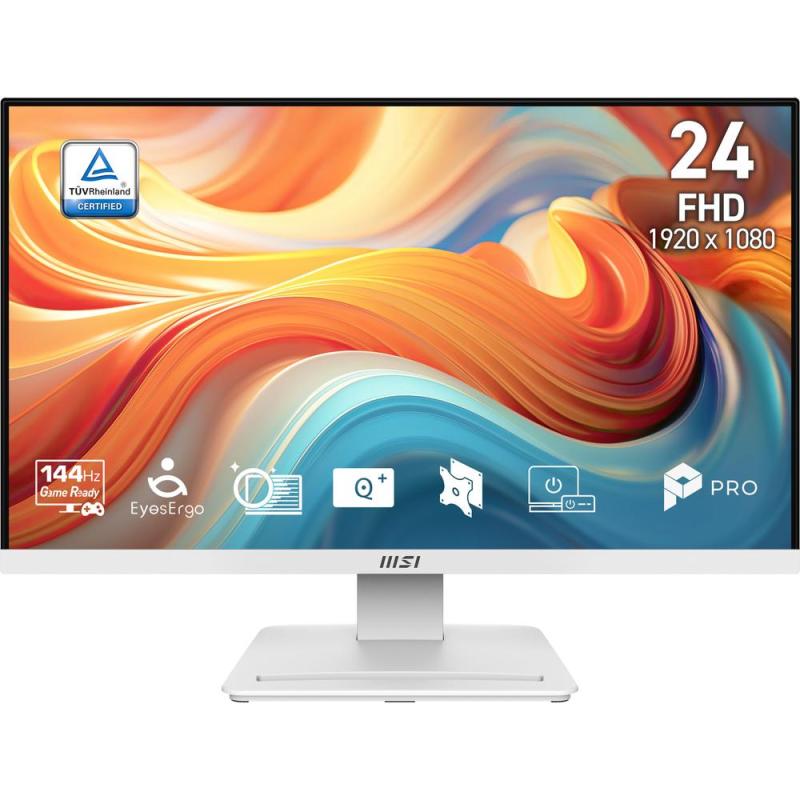 Monitor gaming msi mp241w e14v 23.8 pulgadas fhd 144hz