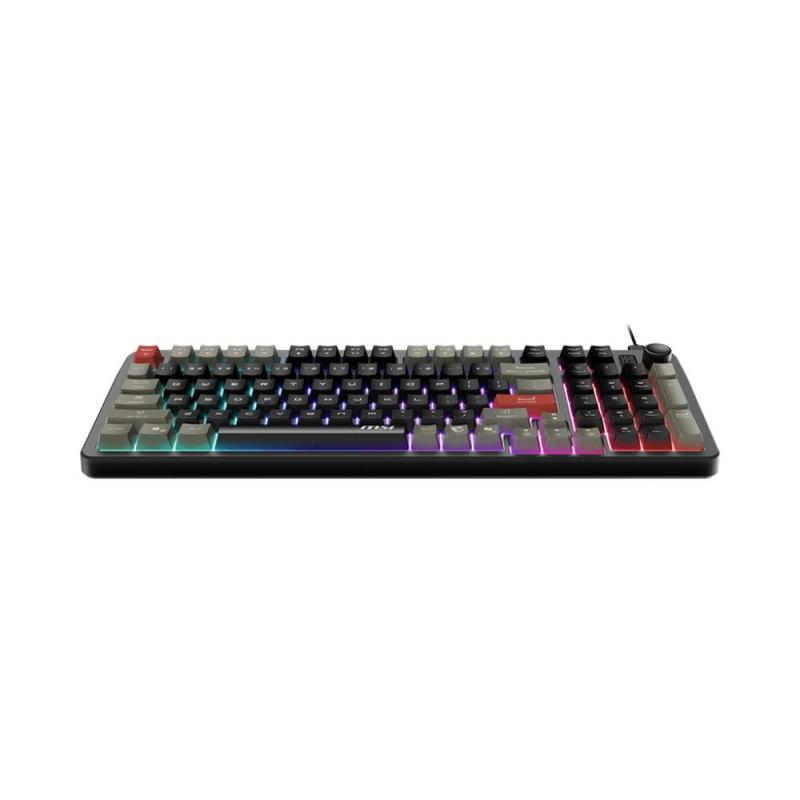 Teclado gaming msi forge gk110 negro
