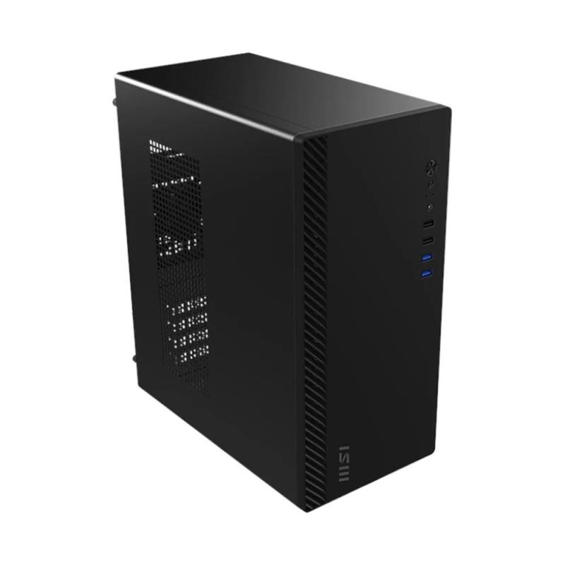 Caja ordenador msi pro shield m100p matx negra 10 unidades