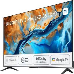 Tv xiaomi 55 pulgadas s 2025 qd mini led 4k uhd - ela5666eu - google tv