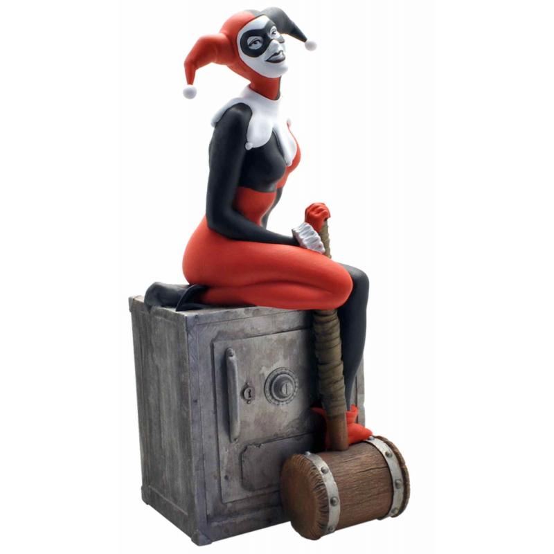 Figura hucha plastoy dc comics harley quinn caja fuerte - Imagen 1