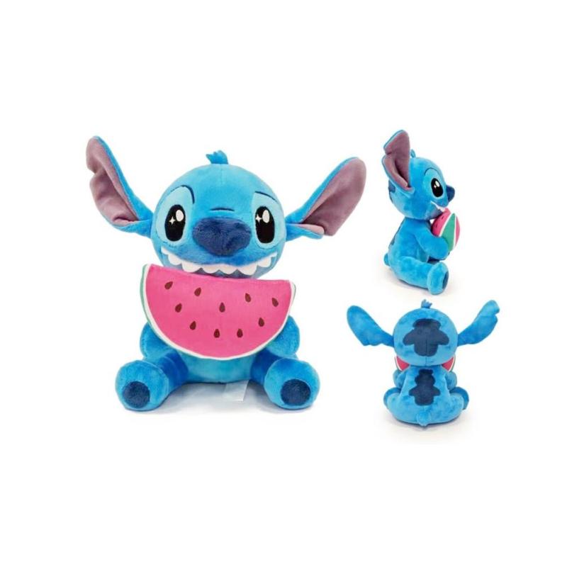 Peluche simba disney lilo & stitch stitch con sandia 25cm