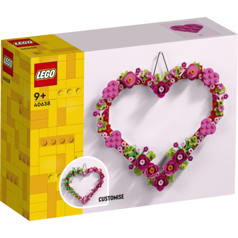Lego corazón decorativo