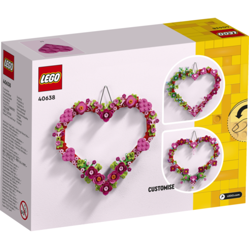 Lego corazón decorativo