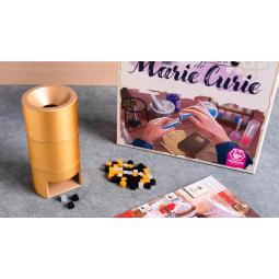 Juego de mesa tras los pasos de marie curie