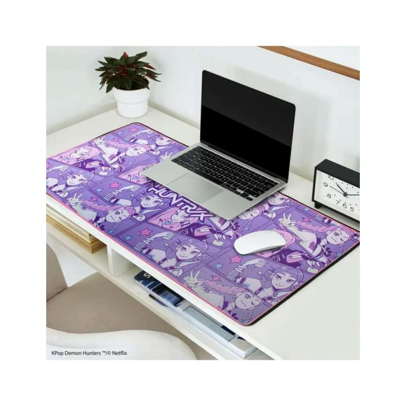 Alfombrilla de escritorio xl kpop demon hunters huntr - x