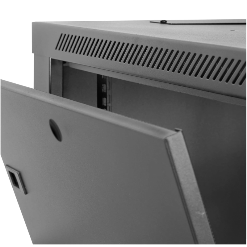 Armario rack de suelo 19 pulgadas phasak pro 27u negro 600x1000 montado pho 6127