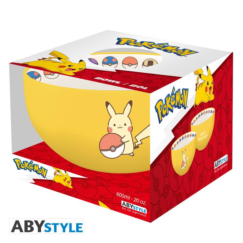 Bowl abystyle pokemon pikachu electrc type