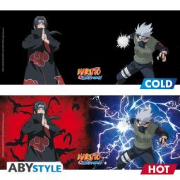 Taza abystyle naruto shippuden kakashi - itachi 460 ml