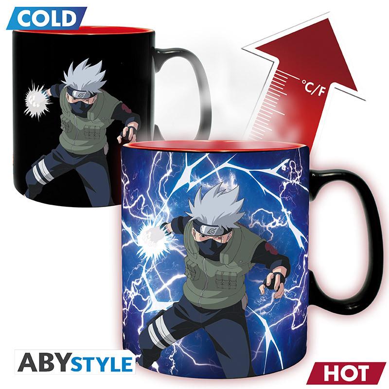 Taza abystyle naruto shippuden kakashi - itachi 460 ml