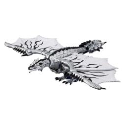 Figura hasbro transformers x monster hunter silver rathalos prime