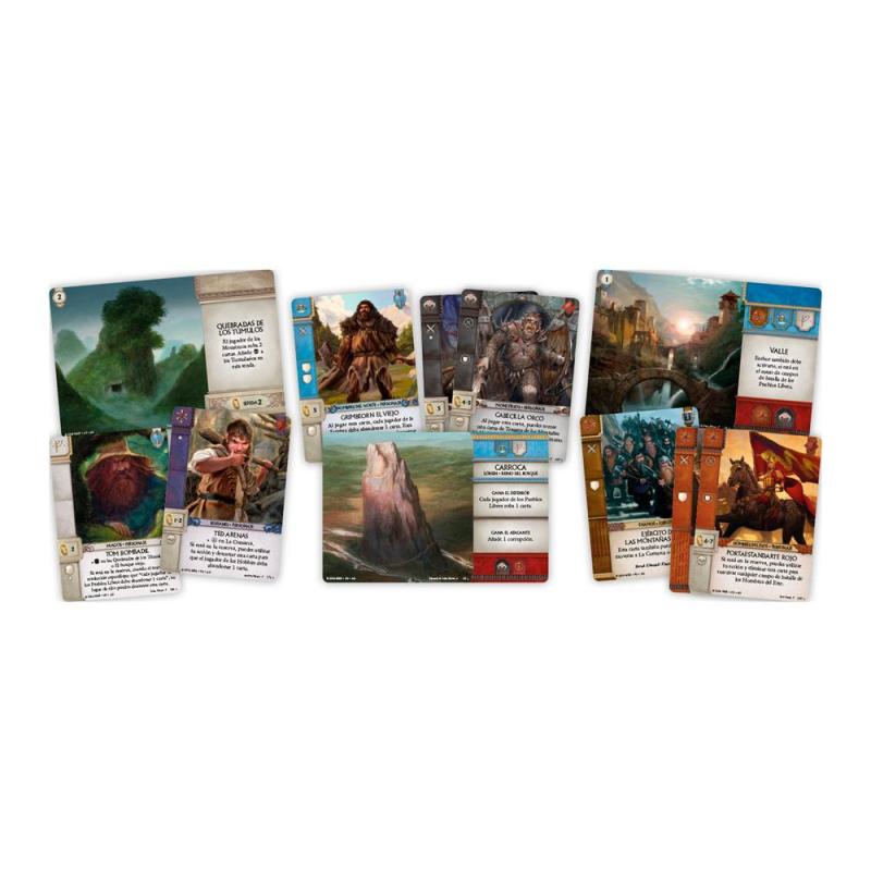 Expansión guerra del anillo: el juego de cartas fuego y espadas