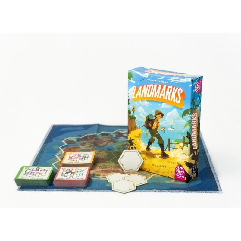 Juego de mesa landmarks