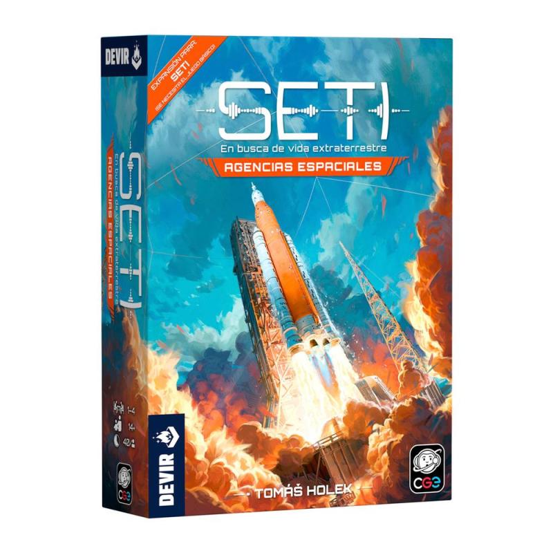 Expansión juego de mesa seti: agencias espaciales