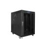 Armario lanberg rack 19 pulgadas 15u 600x800 negro