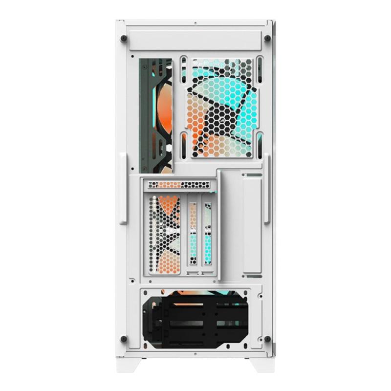 Caja ordenador gaming gigabyte ac301gw v2 atx rgb vidrio blanco