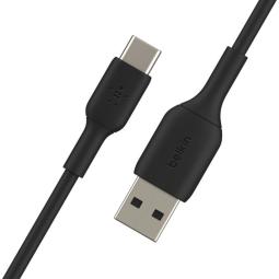 Cable usb tipo c a usb tipo a belkin 1m - macho - macho - negro