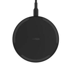 Cargador inalambrico belkin wia012hqbk 15w color negro