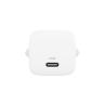 Cargador de pared belkin wca012kq1mwh - b6 25w 1x usb tipo c blanco + cable usb tipo c