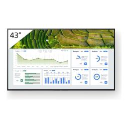 Monitor sony professional bravia 43 pulgadas 4k uhd 60hz