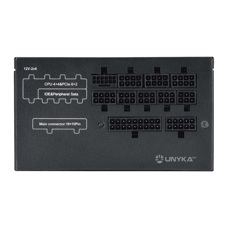 Fuente alimentacion unyka atilius gaming atx 850w