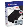 Disco duro externo ssd verbatim store n go 256gb 2.5 pulgadas usb tipo c negro