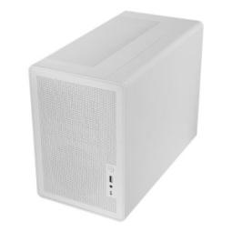 Caja ordenador mars gaming mcxprow mesh 360 matx blanca
