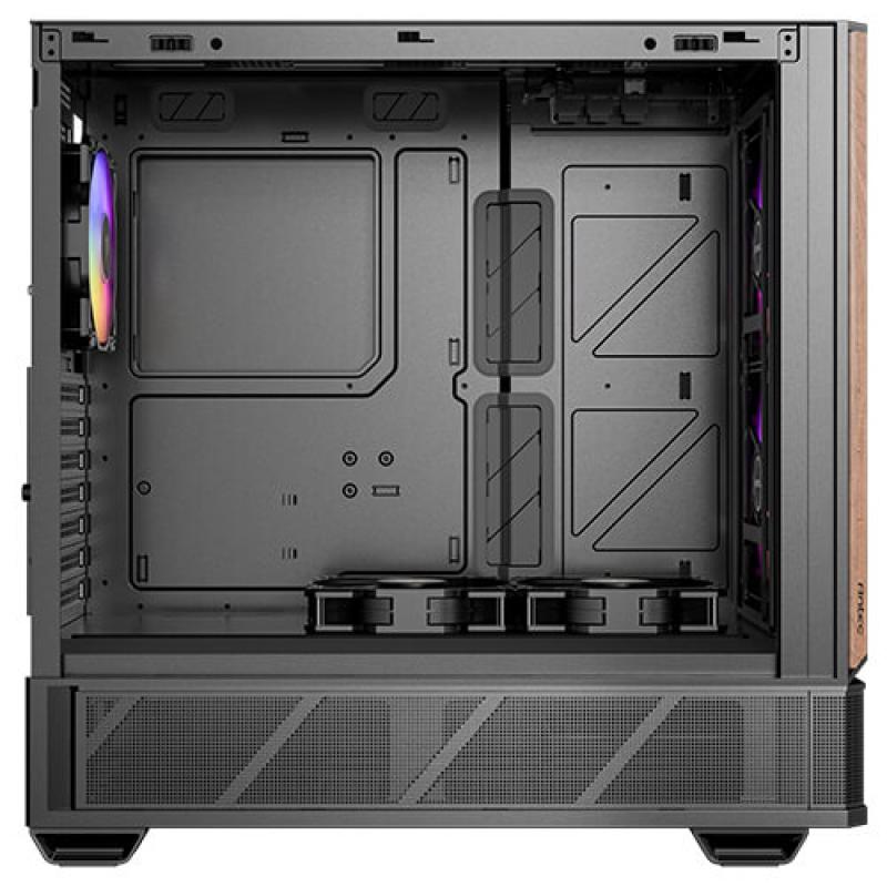 Caja ordenador gaming antec p30 atx argb mid - tower cristal templado negra