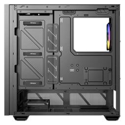 Caja ordenador gaming antec p30 atx argb mid - tower cristal templado negra
