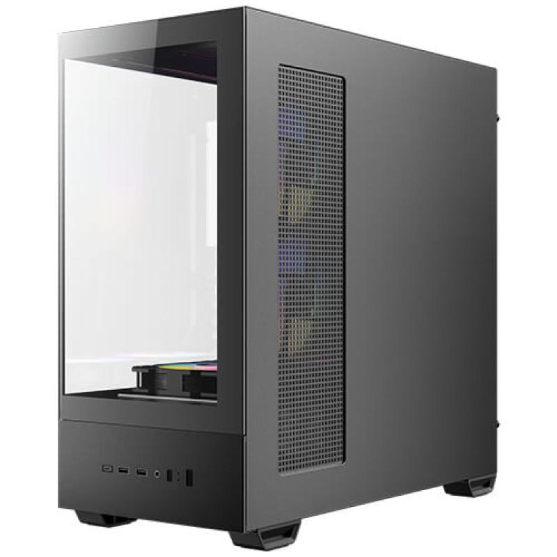 Caja ordenador gaming antec cx705 atx argb cristal templado negra