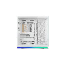 Caja ordenador gaming nox hummer galaxy atx argb cristal templado blanca