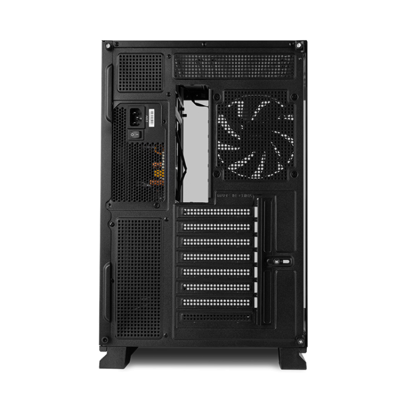 Caja ordenador gaming nox hummer galaxy atx argb cristal templado negra