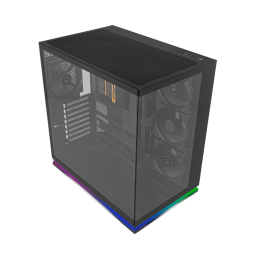 Caja ordenador gaming nox hummer galaxy atx argb cristal templado negra