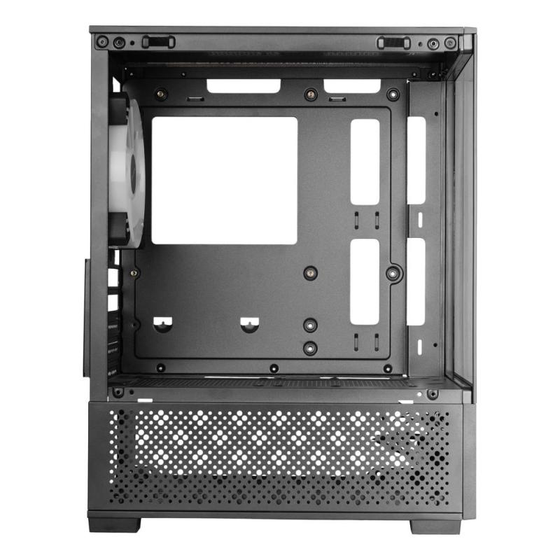 Caja ordenador mars gaming mc - se2 matx cristal templado negra