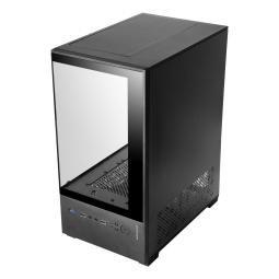 Caja ordenador mars gaming mc - se2 matx cristal templado negra