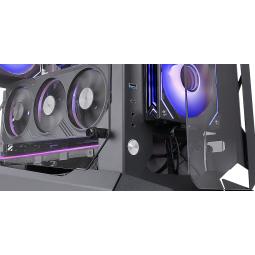 Caja ordenador mars gaming mcedge atx cristal templado negro