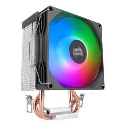Ventilador disipador cpu mars gaming mcpux2 frgb 90mm negro