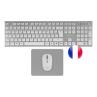 Teclado + raton tacens zenithwfr inalambrico frances + alfombrilla