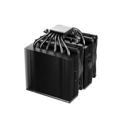 Ventilador disipador cpu be quiet! pure rock pro 3 2x 120mm negro