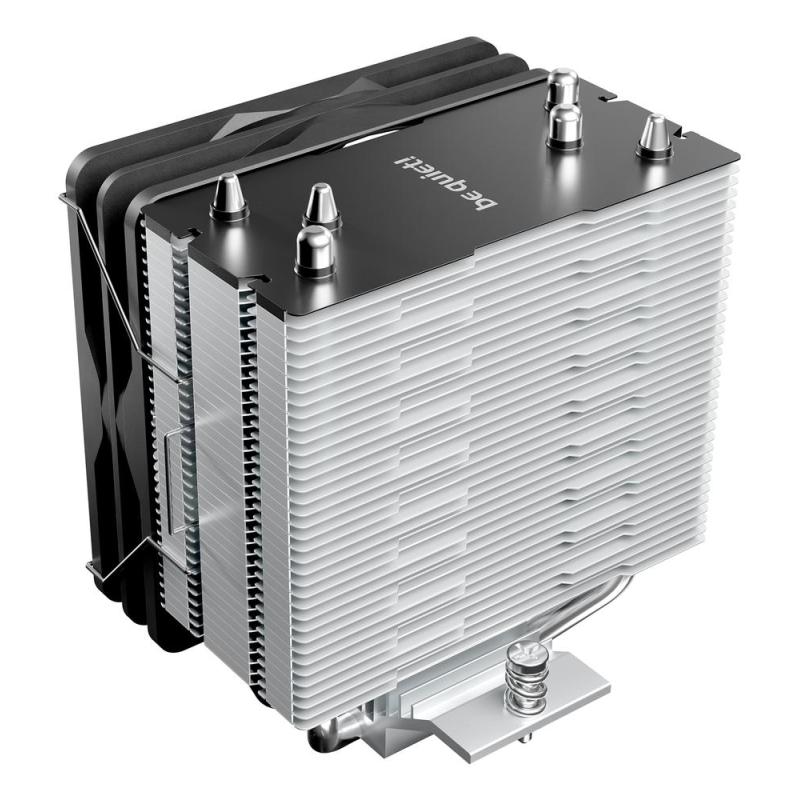 Ventilador disipador cpu be quiet! pure rock slim 3 100mm plata