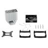 Ventilador disipador cpu be quiet! pure rock slim 3 100mm plata