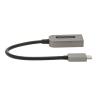 Cable usb tipo c a hdmi 4k startech 13cm - macho - hembra - gris