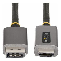 Cable displayport a hdmi 8k startech 2m - macho - macho - gris