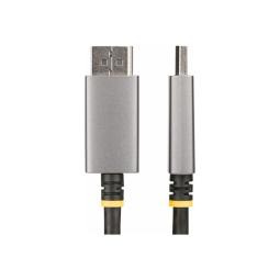 Cable displayport a hdmi 8k startech 2m - macho - macho - gris