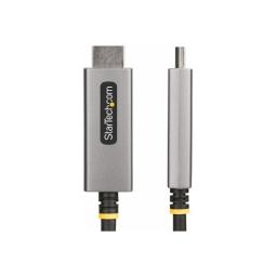 Cable displayport a hdmi 8k startech 2m - macho - macho - gris